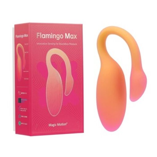 Magic motion - flamingo max vibrating bullet orange - obrazek 2
