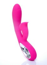 Wibrator – Daro, 12 funkcji, USB różowy – różowy wibrator ładowany USB z różnorodną stymulacją - obrazek 10