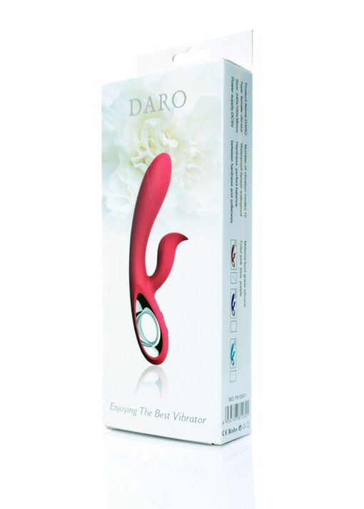 Wibrator – Daro, 12 funkcji, USB, fioletowy - obrazek 8