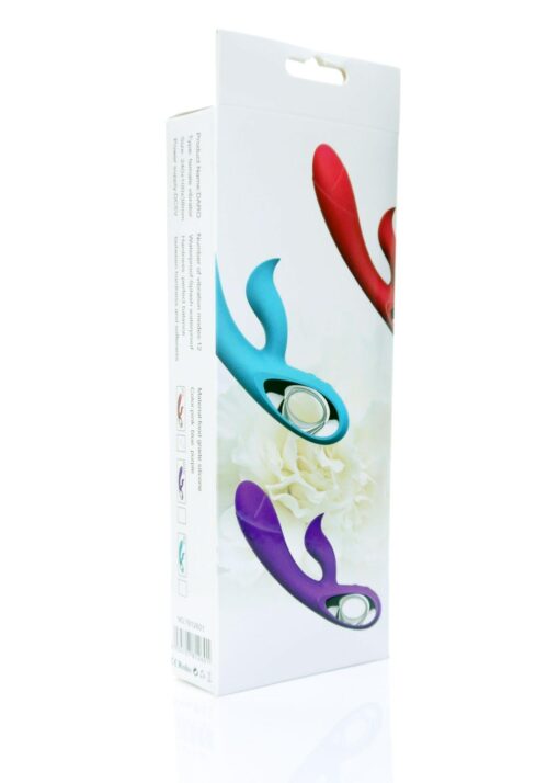 Wibrator – Daro, 12 funkcji, USB, fioletowy - obrazek 9