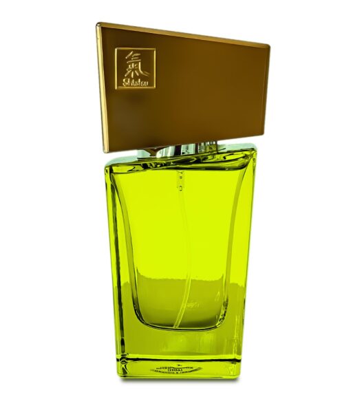 Perfumy z feromonami Shiatsu – dla kobiet, limonkowe, 50 ml - obrazek 3