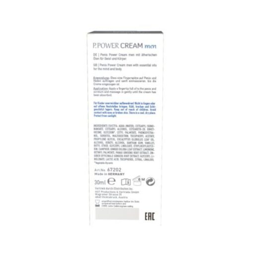 Krem stymulujący Shiatsu Penis Power – dla mężczyzn, 30 ml - obrazek 2