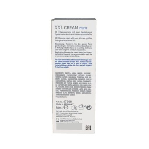 Krem XXL Cream Men Big Love – 50 ml – dla mężczyzn - obrazek 3