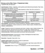Suplement diety – Men Energy, 5 kapsułek na energię i libido - obrazek 2