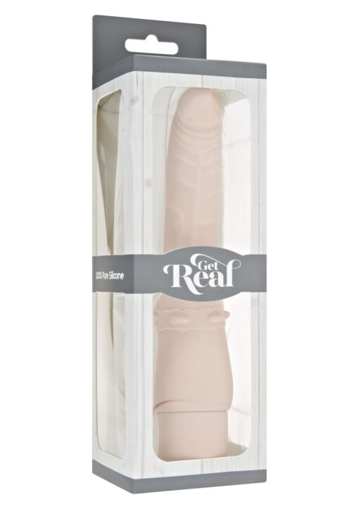 Classic smooth vibrator light skin tone - obrazek 2