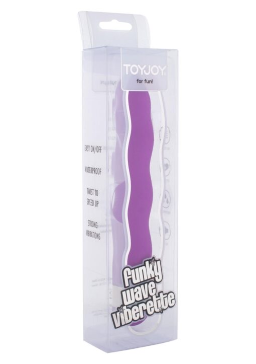 Funky Wave – miniwibrator – fioletowy - obrazek 2