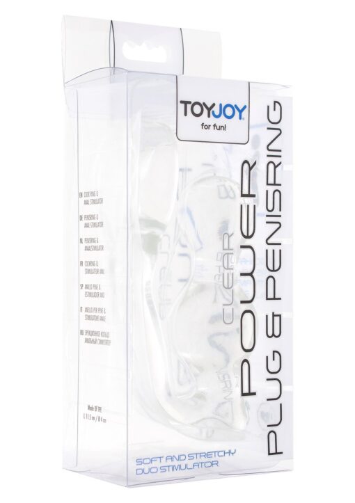 Power plug & penisring transparent - obrazek 2