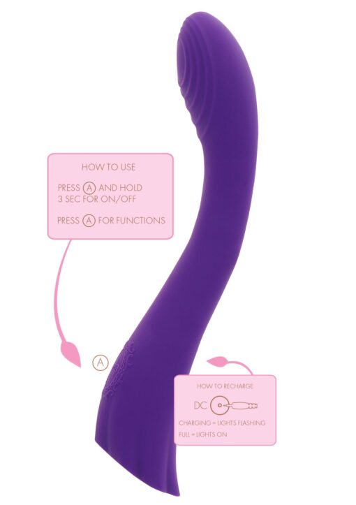 Dahlia g-spot vibrator purple - obrazek 8