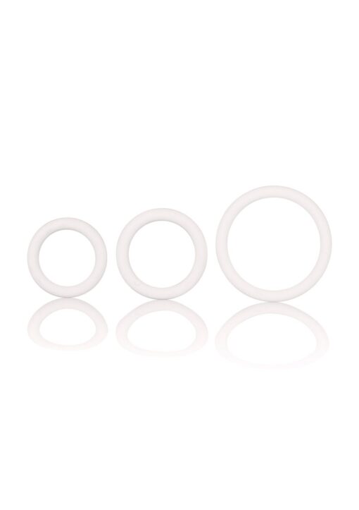 Rubber ring - 3 piece set white - obrazek 7