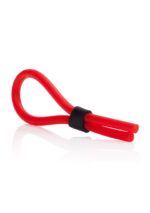 Silikonowy pierścień Lasso – czerwony - obrazek 3