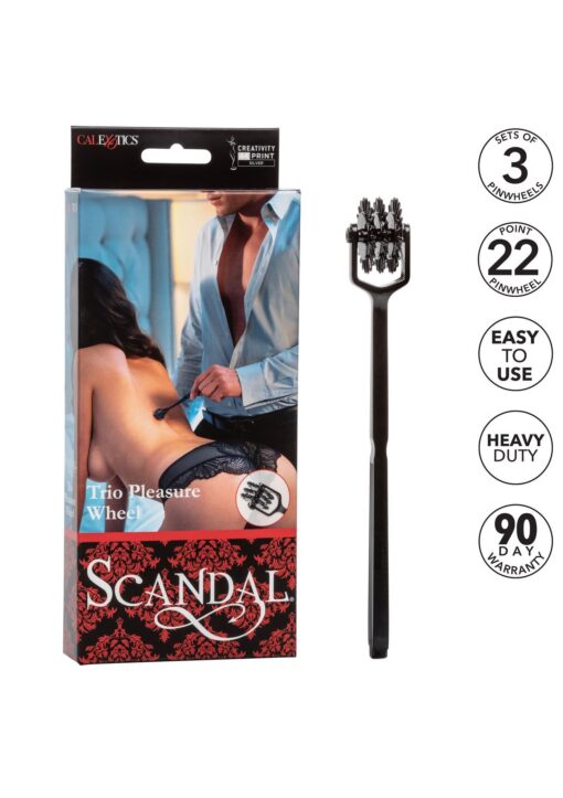 Scandal trio pleasure wheel black - obrazek 6