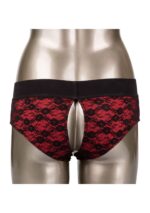 Scandal crotchless set l/xl black - obrazek 4