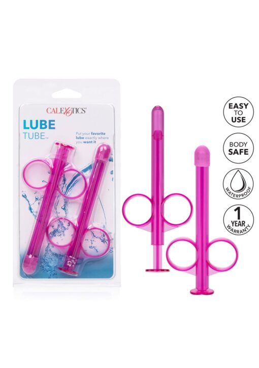 Lube Tube – różowe, 2 sztuki, aplikatory żelu - obrazek 6