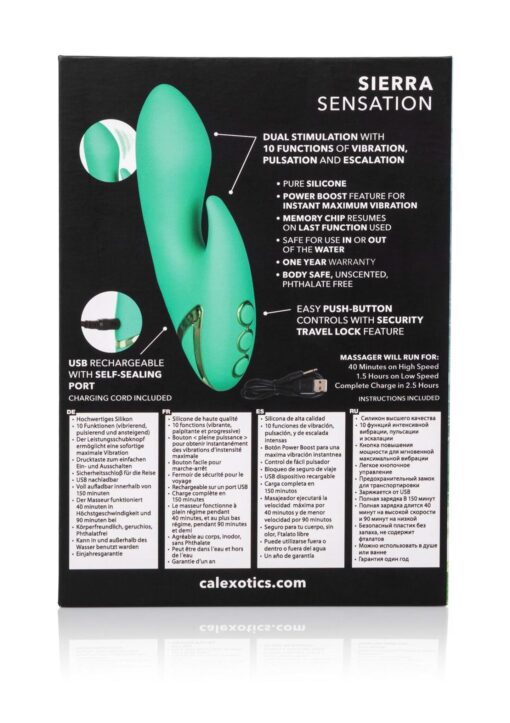 Wibrator Sierra Sensation – zielony - obrazek 8