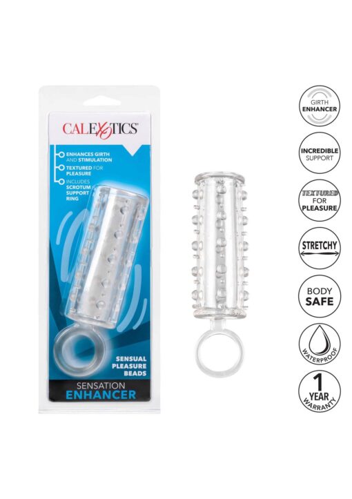Nakładka stymulująca Sensation Enhancer – przezroczysta - obrazek 6