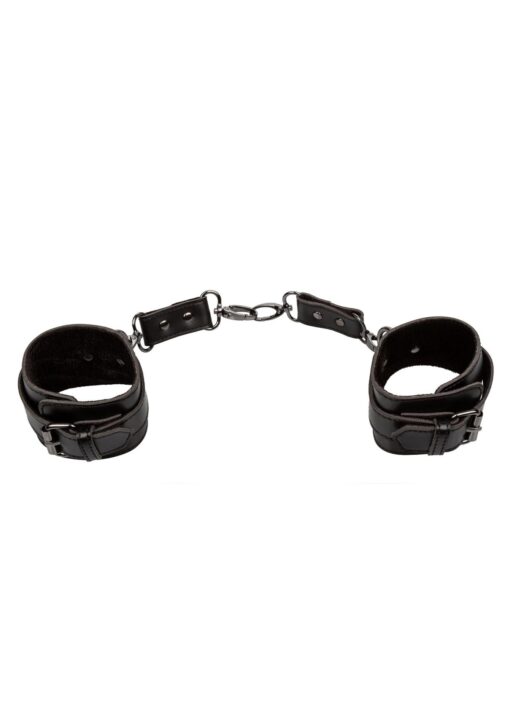 Ankle cuffs black - obrazek 3