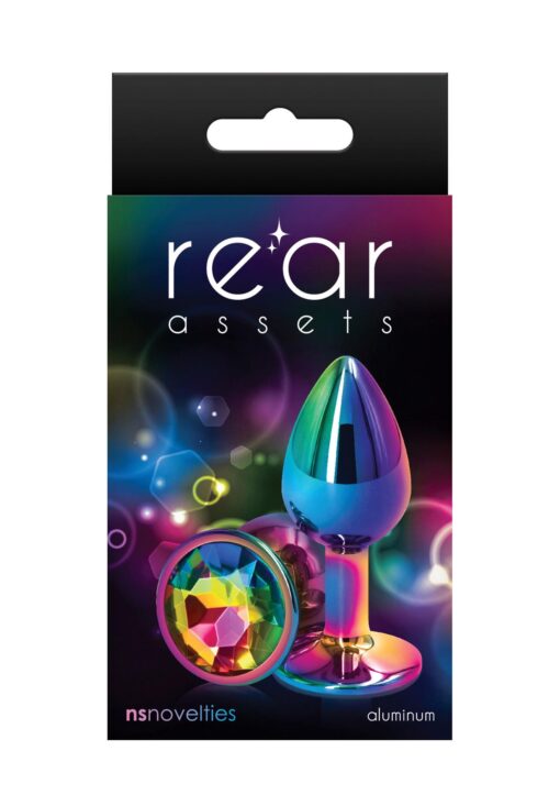 Plug analny Rear Assets – rozmiar S, multikolor - obrazek 2