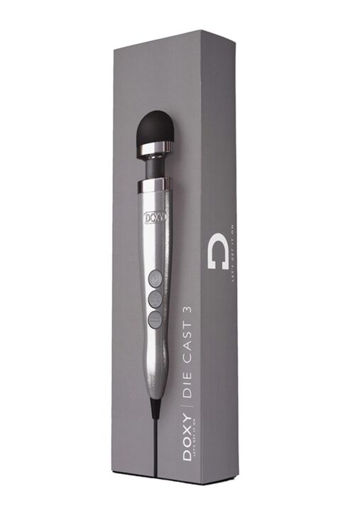 Doxy compact massager nr. 3 silver - obrazek 2