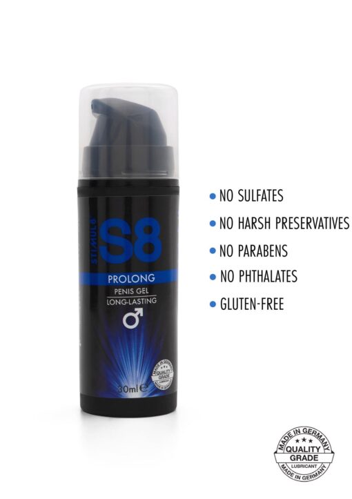 S8 Prolong – żel opóźniający wytrysk – 30 ml – naturalny - obrazek 2