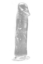 Dildo All Time Favorites – 9 cali, przezroczyste - obrazek 5