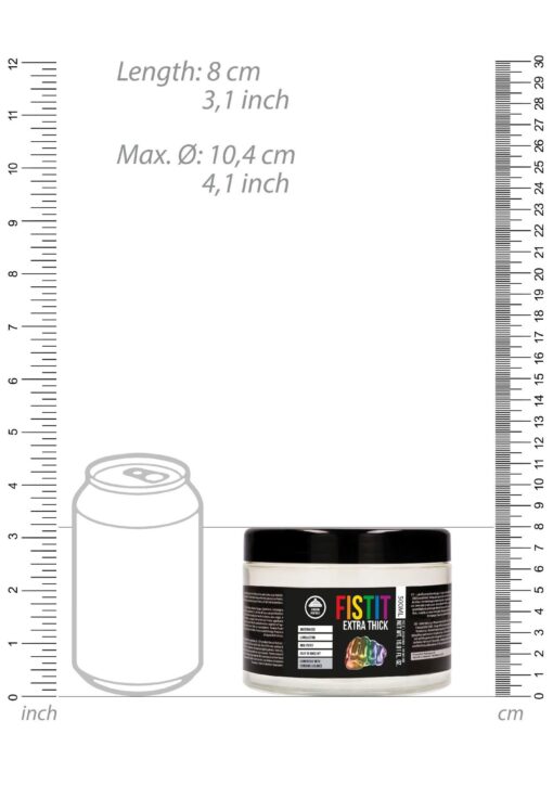 Fist It – extra thick – żel analny – rainbow – 500 ml - obrazek 7