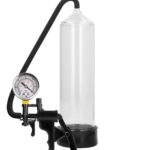 Pompka Elite z manometrem – przezroczysta