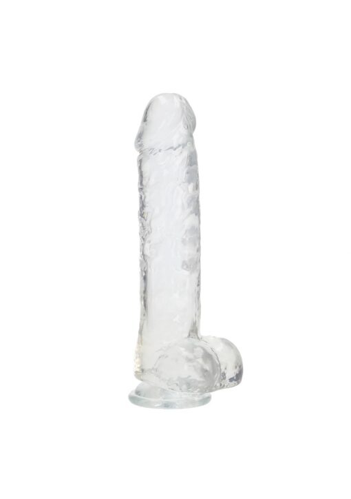 Realistic dildo with balls - 10"/ 25,4 cm - obrazek 5