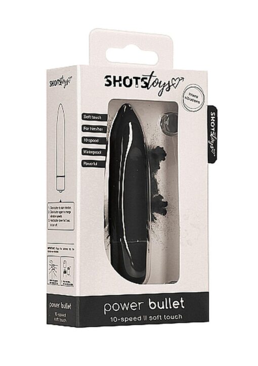 Power Bullet – wibrator punktowy – czarny - obrazek 2