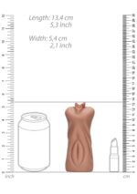Masturbator w kształcie waginy – Nurse – opalony - obrazek 8