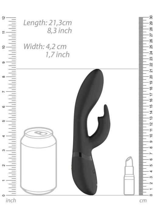 Wibrator-zosia - classic g-spot rabbit - black - obrazek 5