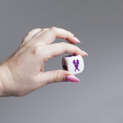 Kość Kamasutra – kostka erotyczna lesbijka 25 mm - obrazek 3