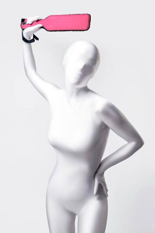 Anonymo – klapki czerwone, 37 cm - obrazek 2