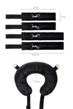 Anonymo Fixing Sling with Pillow – uprząż z poduszką, czarna, 127 cm - obrazek 7
