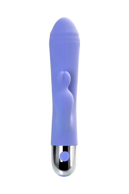 Wibrator Flovetta Crocus – zewnętrzny + do łechtaczki, silikonowy, fioletowy, 17,5 cm - obrazek 2