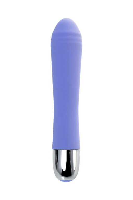 Wibrator Flovetta Crocus – zewnętrzny + do łechtaczki, silikonowy, fioletowy, 17,5 cm - obrazek 4