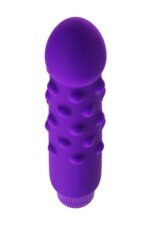 Wibrator A-Toys – silikonowy, fioletowy, 17 cm - obrazek 3