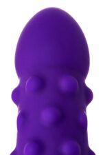 Wibrator A-Toys – silikonowy, fioletowy, 17 cm - obrazek 8