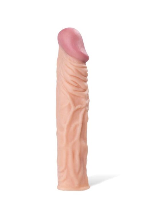 A-Toys Sleeve – nakładka penisowa SoftSkin, cielista - obrazek 2