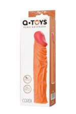 A-Toys Sleeve – nakładka penisowa SoftSkin, cielista - obrazek 3