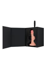 Dildo – Realistic Caliber 14/4, PVC, cielisty, długość 14 cm, średnica 4 cm - obrazek 9