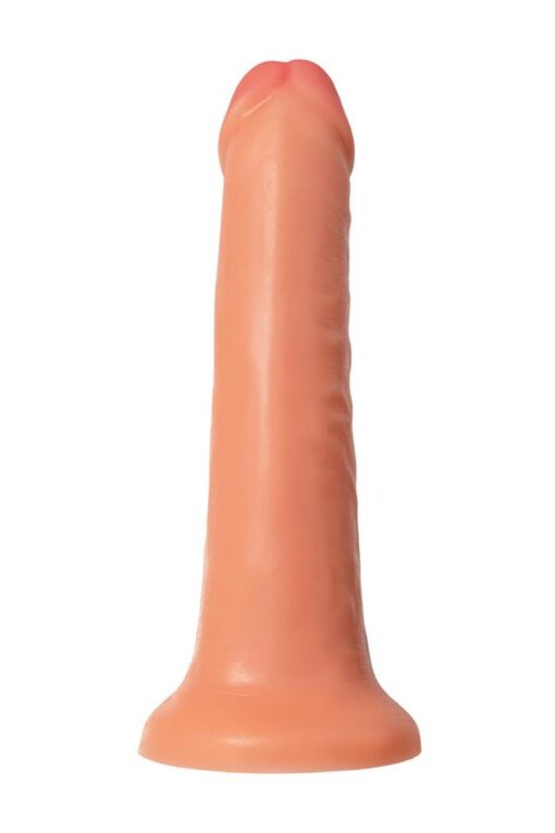 Dildo realistyczne Caliber 18/3 – PVC, cielisty, 18 cm, średnica 3 cm - obrazek 3