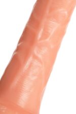 Realistic Dildo Caliber 18/4 – PVC, cielisty, długość 18 cm, średnica 4 cm - obrazek 13