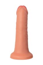 Realistic Dildo Caliber 18/4 – PVC, cielisty, długość 18 cm, średnica 4 cm - obrazek 3