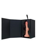 Realistic Dildo Caliber 18/4 – PVC, cielisty, długość 18 cm, średnica 4 cm - obrazek 9