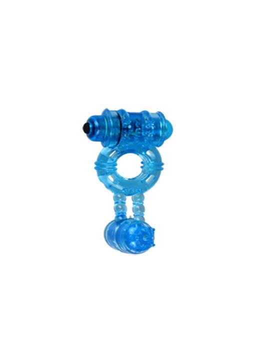 Pierścień-wibrator - ring. double. func:1. blue - obrazek 2