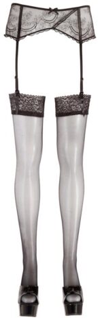 Stockings black 3 - obrazek 4