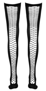 Pończochy samonośne z siateczki – M/L - obrazek 7
