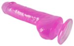 Dildo Jerry Giant – przezroczysty róż - obrazek 6