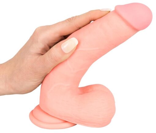 Dildo z medycznego silikonu – 20 cm - obrazek 7