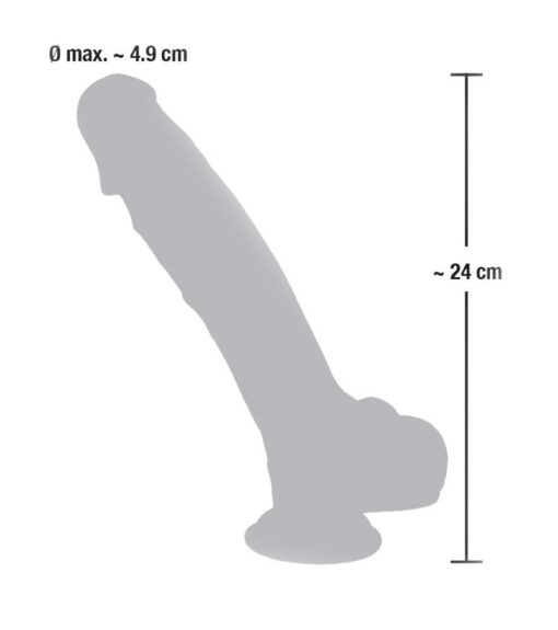 Dildo – Medical Silicone – 24 cm - obrazek 8